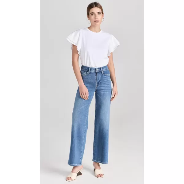 Womens Le Slim Palazzo JeansDrizzle