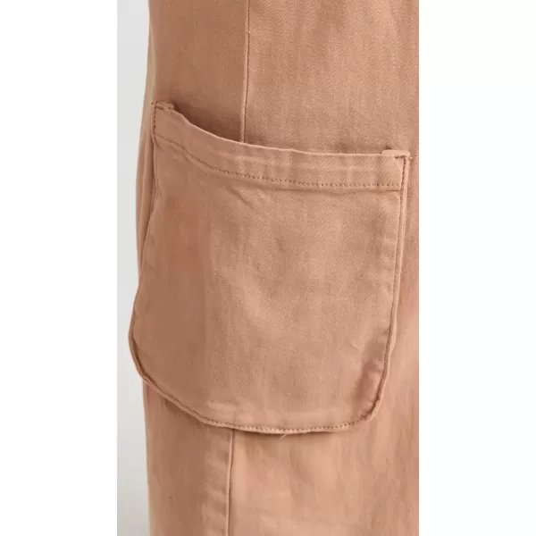 Womens Maxwell Wide Leg Cargo PantsPraline