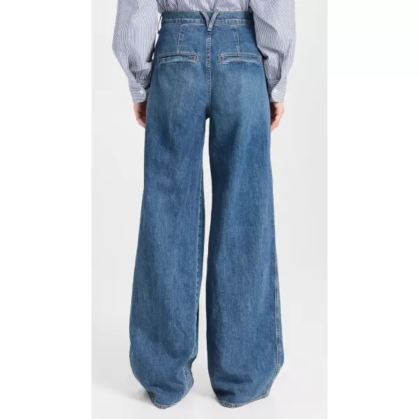 Womens Mia Wide Leg with Double Pleat JeansVintage Globetrotter