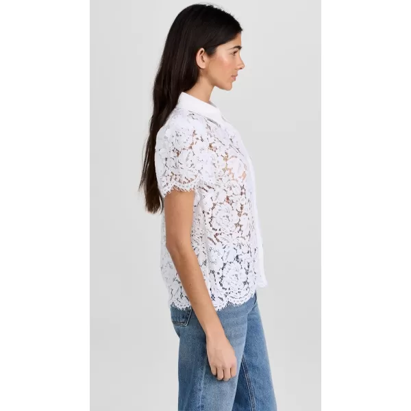 Womens Murphy Lace ShirtWhite