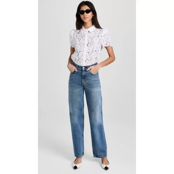 Womens Murphy Lace ShirtWhite