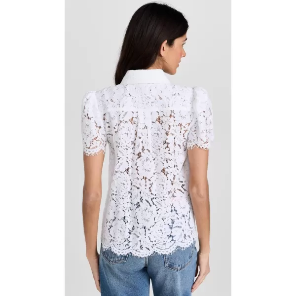 Womens Murphy Lace ShirtWhite