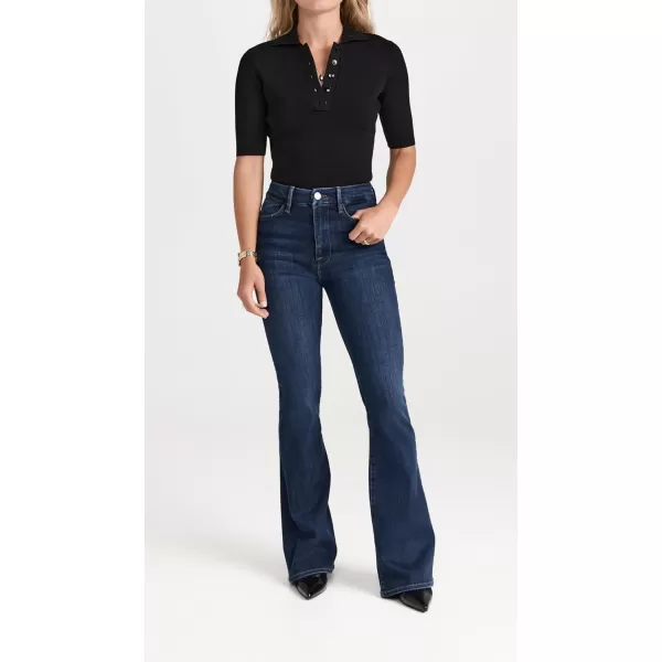 Womens Petite Le Pixie Super High Flare JeansMajesty