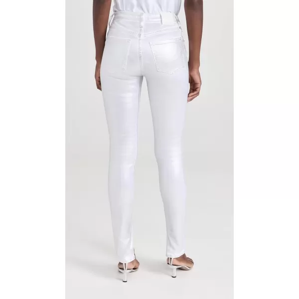 Womens Rae High Rise Ankle Skinny JeansSilver Foil