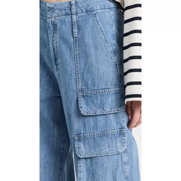 Womens Relaxed Straight Cargo JeansRhythm