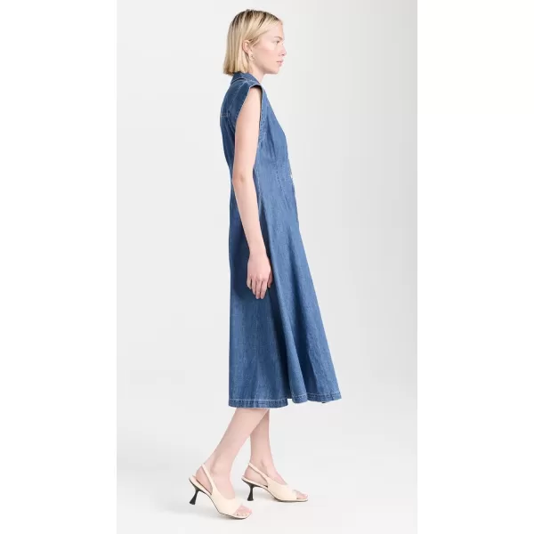 Womens Ruben Midi DressCornflower