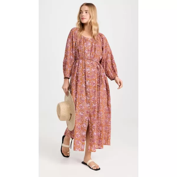 Womens The Shoreline CoverupGolden Sand Oasis Floral