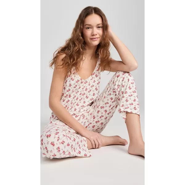 Womens The Sleeper JumpsuitTeatime Rose Print