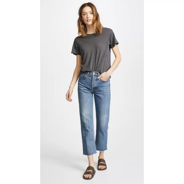 Womens The Slim TeeWashed Black