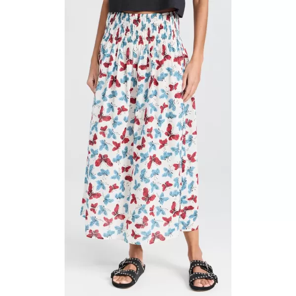 Womens The Viola SkirtButterfly Floral