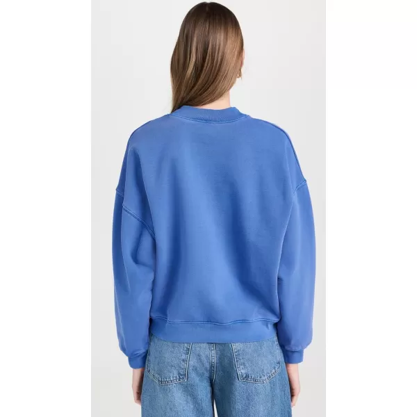 Womens Vintage La SweatshirtWashed Bright Blue