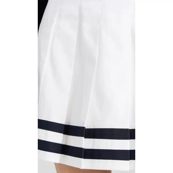 Womens Zinia SkirtWhiteNavy