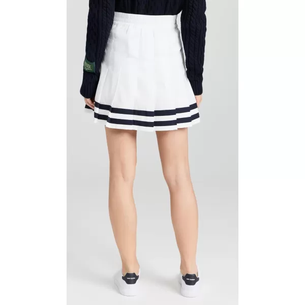 Womens Zinia SkirtWhiteNavy