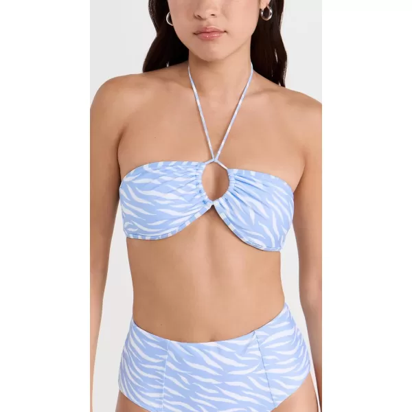 XIRENA Womens Anya Bikini TopBlue Wave