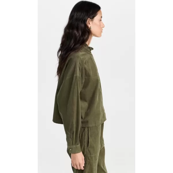 XIRENA Womens Hayes ShirtGreen Olive