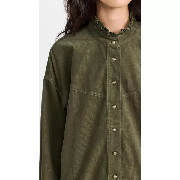 XIRENA Womens Hayes ShirtGreen Olive