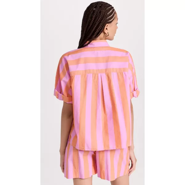 XIRENA Womens Teddy ShirtPomelo Stripe