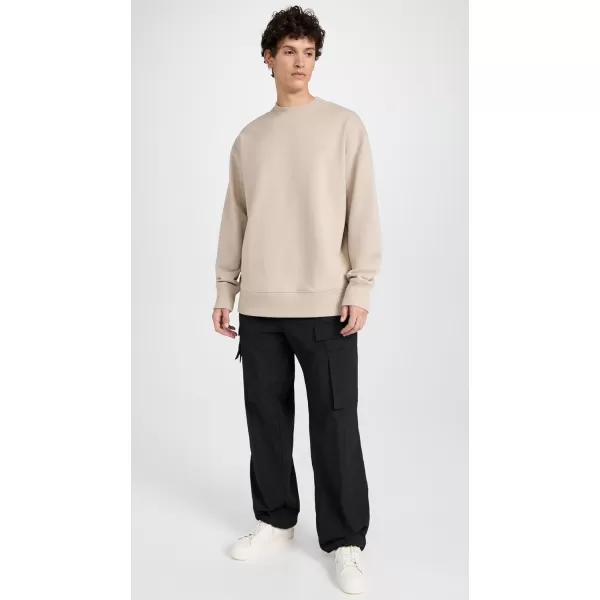 Y3 Mens Crew SweatshirtClay Brown 