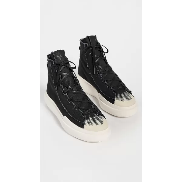 Y3 Nizza High Top SneakersBlackBlackOff White