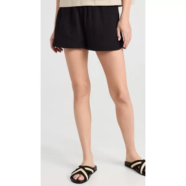 Z SUPPLY Womens All Set Gauze ShortsBlack