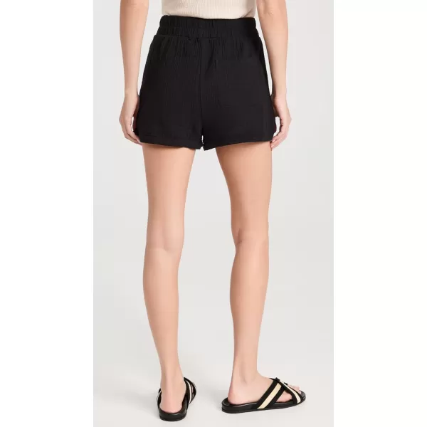 Z SUPPLY Womens All Set Gauze ShortsBlack