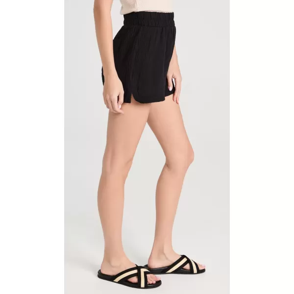 Z SUPPLY Womens All Set Gauze ShortsBlack