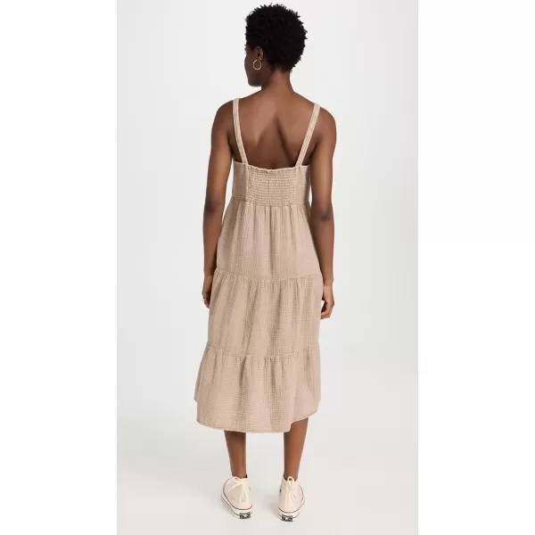 Z SUPPLY Womens Analise Midi DressDune