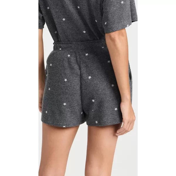 Z SUPPLY Womens Cozy Days Star ShortsZ SUPPLY Womens Cozy Days Star Shorts