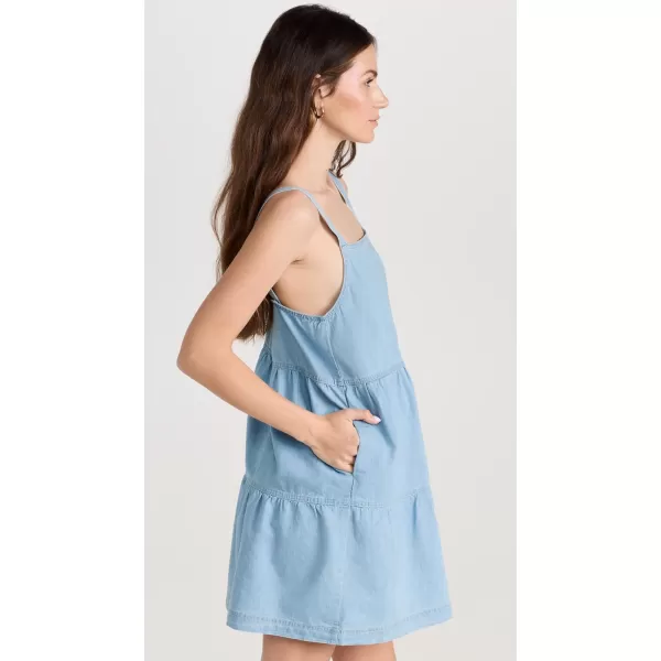 Z SUPPLY Womens Daniela Chambray DressLight Chambray