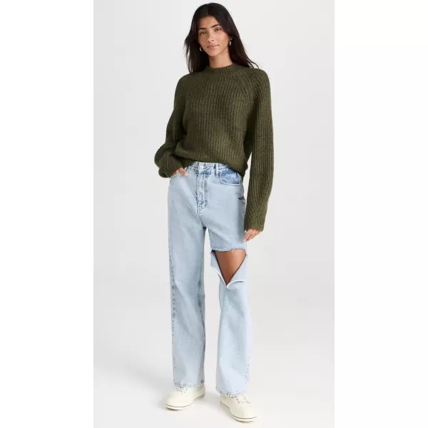 Z SUPPLY Womens Desmond SweaterDark Olive