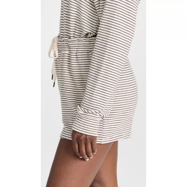 Z SUPPLY Womens Downtime Stripe ShortsNatural