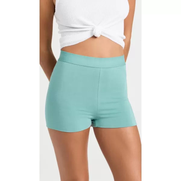 Z SUPPLY Womens Everyday Bike ShortsWashed Jade