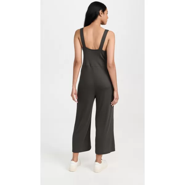 Z SUPPLY Womens Homebody OverallVintage Black