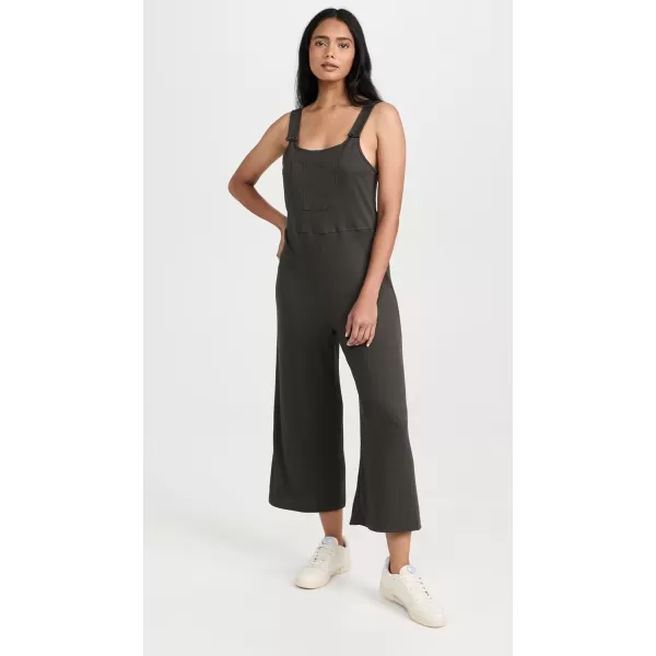 Z SUPPLY Womens Homebody OverallVintage Black