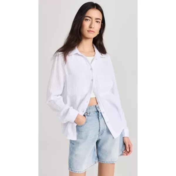 Z SUPPLY Womens Kaili Button DownWhite