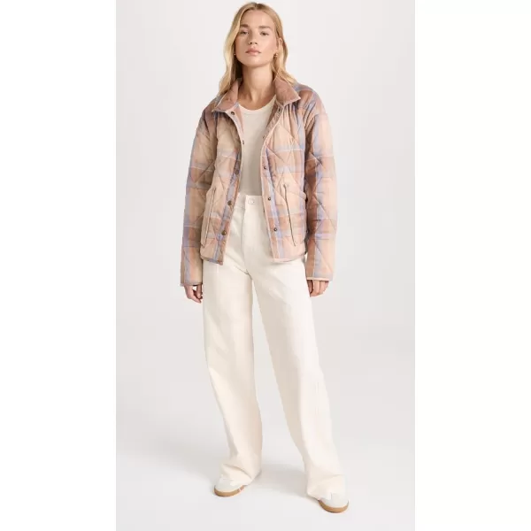 Z SUPPLY Womens Maya Plaid JacketBirch