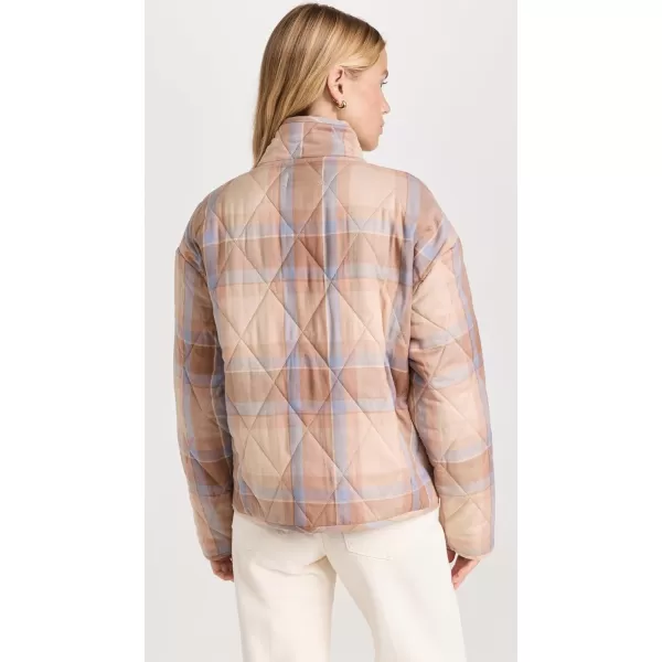 Z SUPPLY Womens Maya Plaid JacketBirch