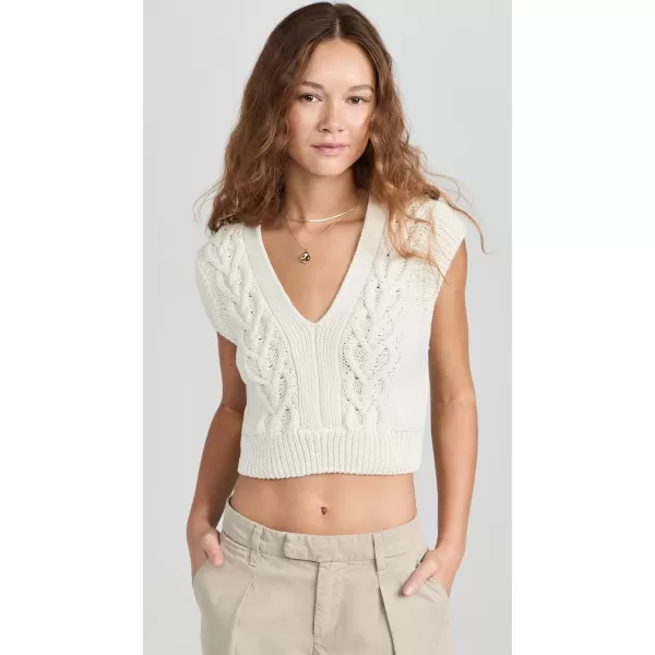 Z SUPPLY Womens Roped in Sweater VestSandstone