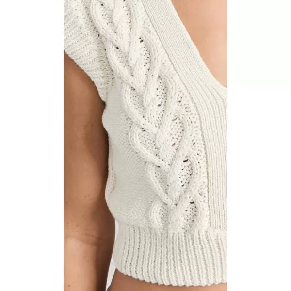 Z SUPPLY Womens Roped in Sweater VestSandstone