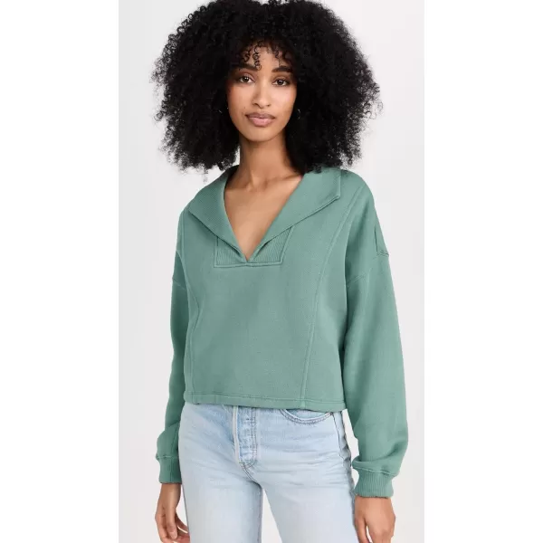 Z SUPPLY Womens Soho SweatshirtCalypso Green