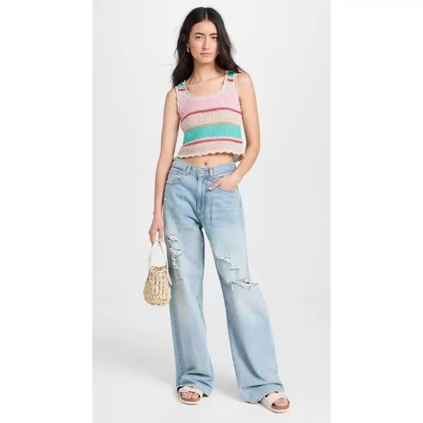 Z SUPPLY Womens Sol Stripe TopNatural