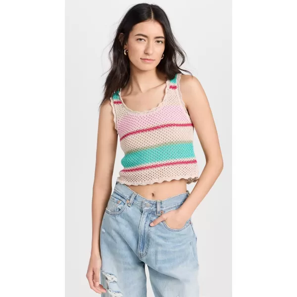 Z SUPPLY Womens Sol Stripe TopNatural