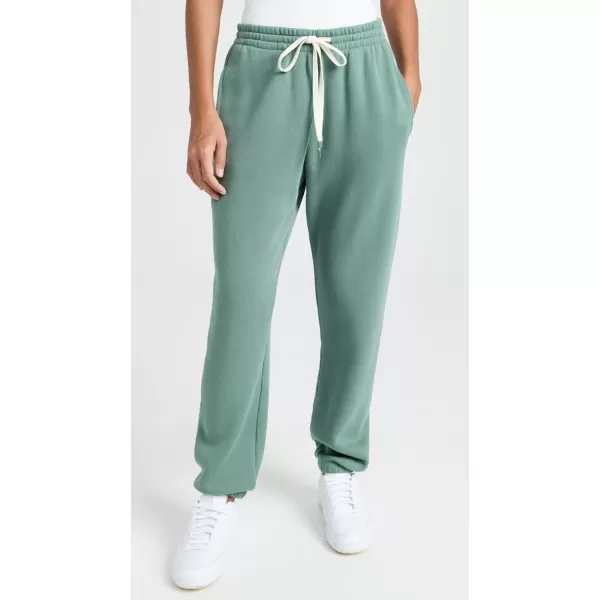 Z SUPPLY Womens Sporty Fleece PantsCalypso Green