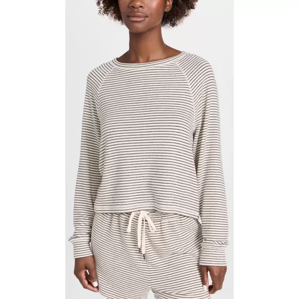 Z SUPPLY Womens Staying in Stripe TopNatural