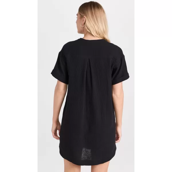 Z SUPPLY Womens Talia Gauze Mini DressBlack