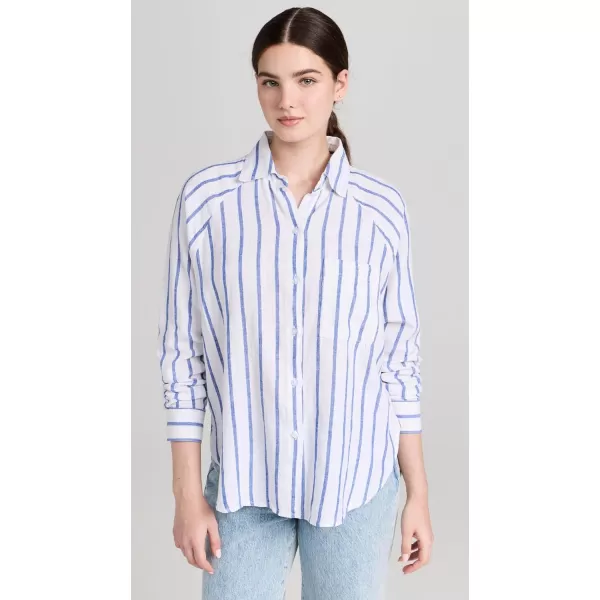 Z SUPPLY Womens The Perfect Line Button DownPalace Blue