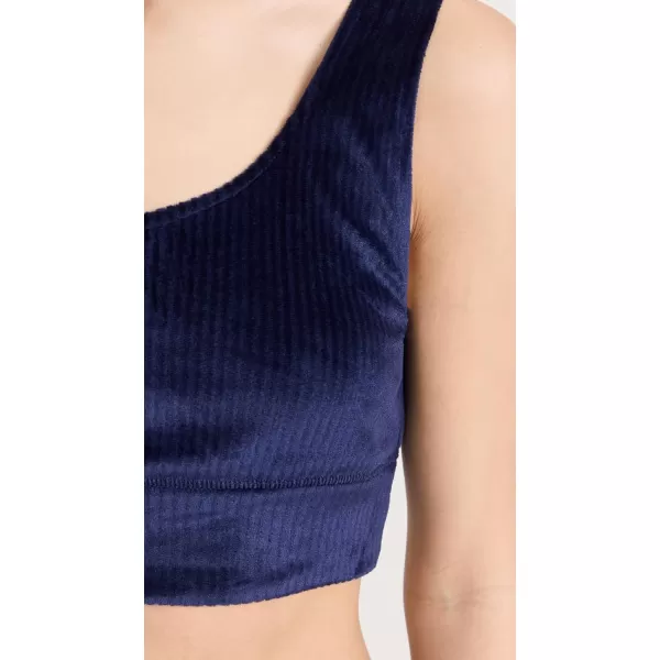 Z SUPPLY Womens Zoe Velour TankDeep Blue