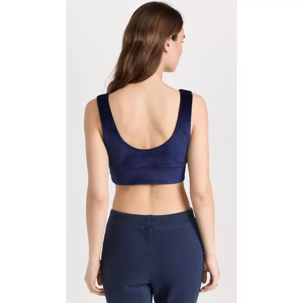 Z SUPPLY Womens Zoe Velour TankDeep Blue