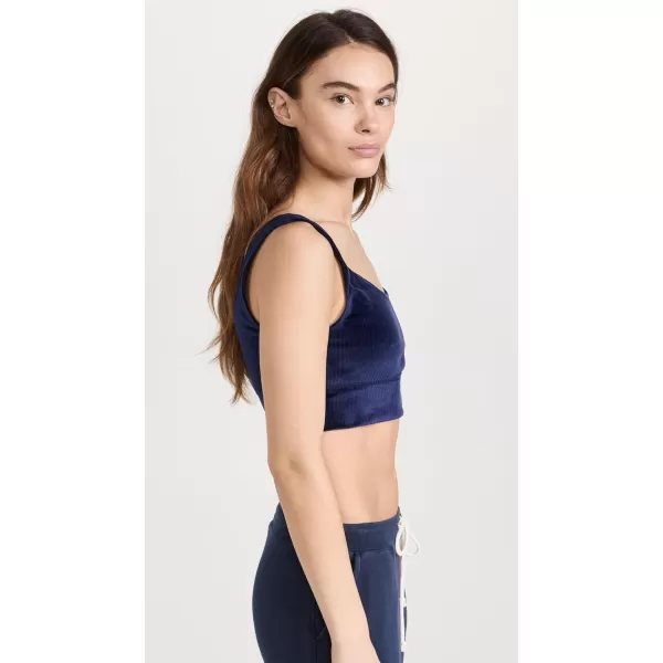 Z SUPPLY Womens Zoe Velour TankDeep Blue