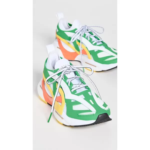 adidas by Stella McCartney Solarglide Shoes WomensGreenWhiteSemi Impact Orange